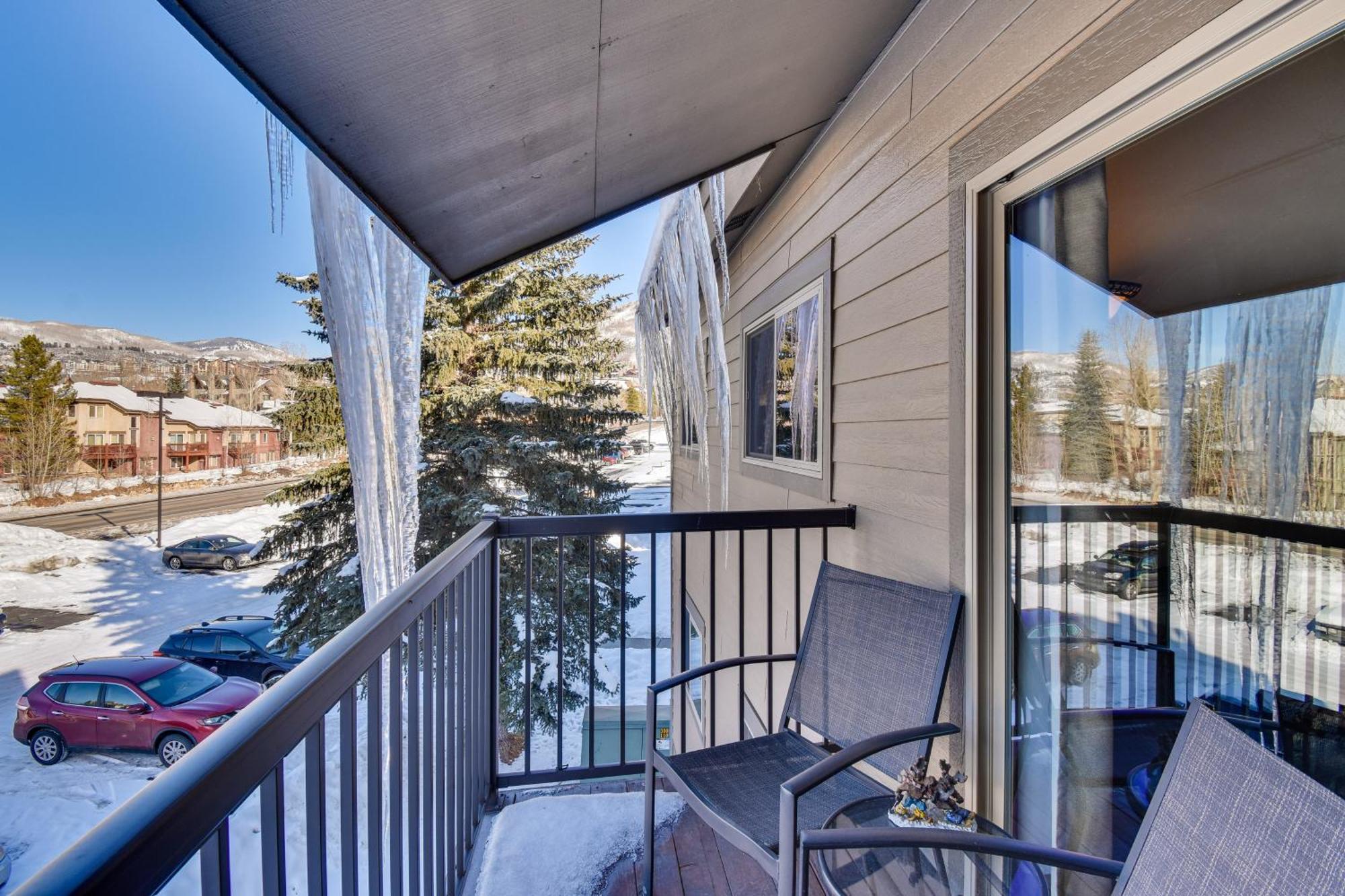 Central Steamboat Condo Outdoor Hot Tub And Pool! 스팀 보트 스프링스 외부 사진